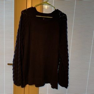 Lane Bryant navy sweater size 22/24